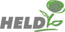Held Logo mit Blume mB 72